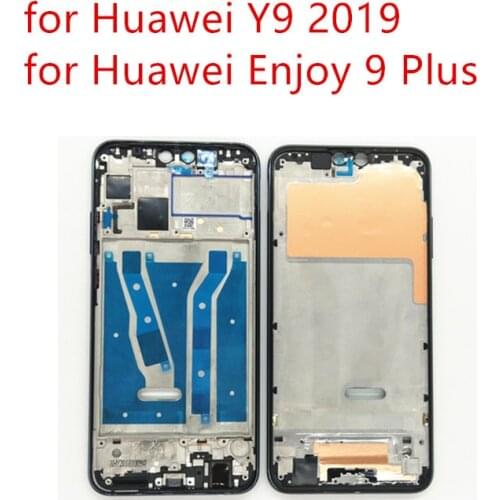 For Huawei Y9 2019/ for Huawei Enjoy 9 Plus Middle Frame Plate Housing Bezel Faceplate Bezel LCD Supporting Front Frame