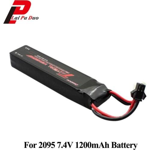 7.4V 1200mah Air gun lithium battery electric water pistol airsoft lipo battery Remote Control toys gun accessories