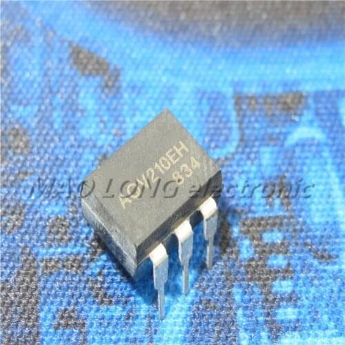 50PCS/LOT AQV210EH DIP6 DIP-6 Optocoupler Photoelectric coupling
