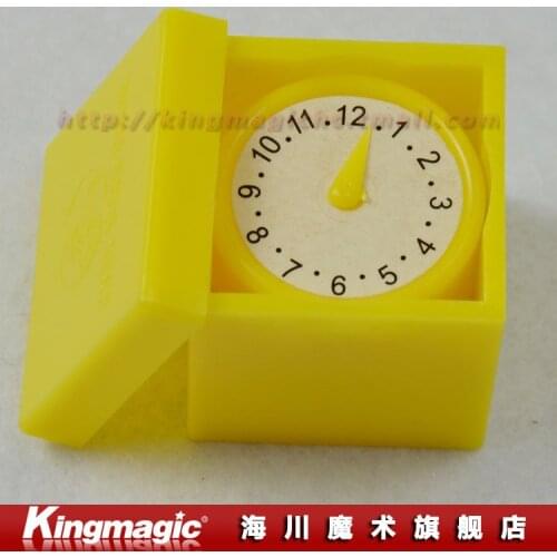 Kingmagic Prediction Clock Magic clock Magic box, magic props, magic toys, as seen on tv, Free shipping by CPAM