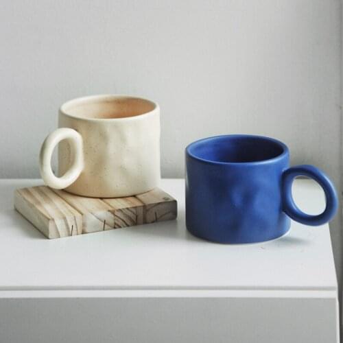 Mug Coffee Mug أواني الشاي Kitchen Drinkware Cups Tazas Irregular Pattern Christmas Gift 2021 Caneca Чашка
