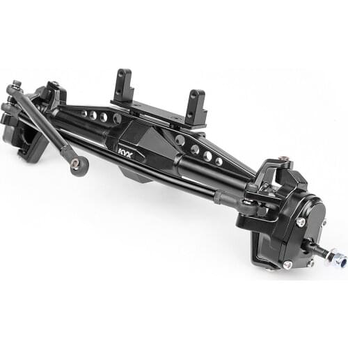 KYX CNC Alloy Metal Front Axle Set for Axial Capra 1.9 UTB