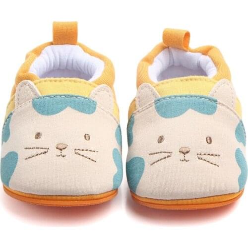 Newborn Baby Shoes Girl Boy Soft Shoes Skid-Proof Soft Soled Shoes First Walkers Shoe Fit