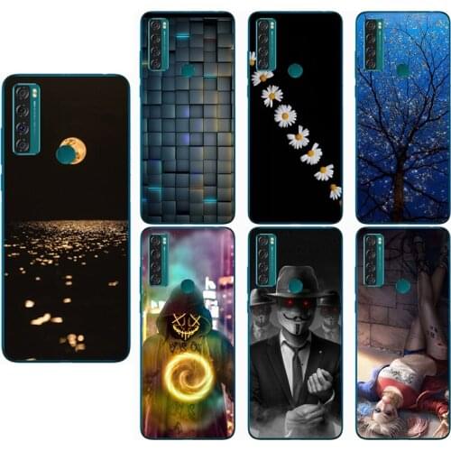Soft Silicon Lovely TPU Case for TCL 20 SE Funda Coque Capa Protective Phone Cover For TCL 20S