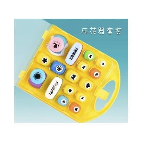 Embossing set Childrens handmade diy printing machine embossing machine printing machine flower box gift box