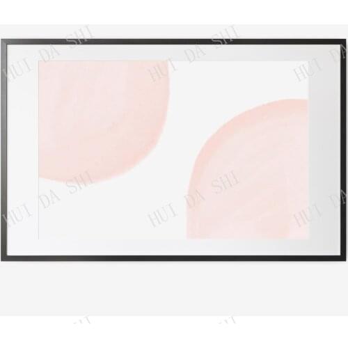 Salmon Pink Wall Art, Modern Minimalist Art Print, Neutral Print, Printable Wall Art, Digital Print, Boho Decor, Abstract Print