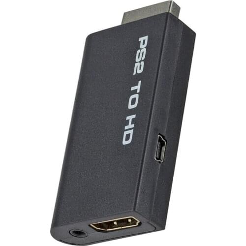 Portable PS2 To HDMI-compatible Audio Video Converter with 3.5mm Audio Output PS2 Display Modes PS2 TO HDMI-compatible
