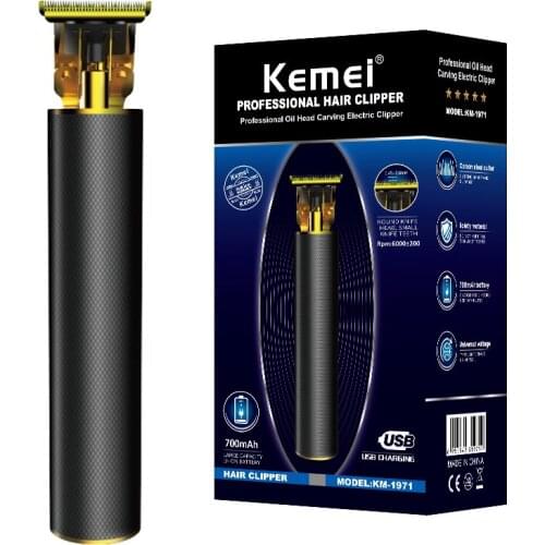 Professional Cordless Hair Trimmer for Men rechargeable Hair Clipper beard grooming haircutting kit razor edge finishing machine