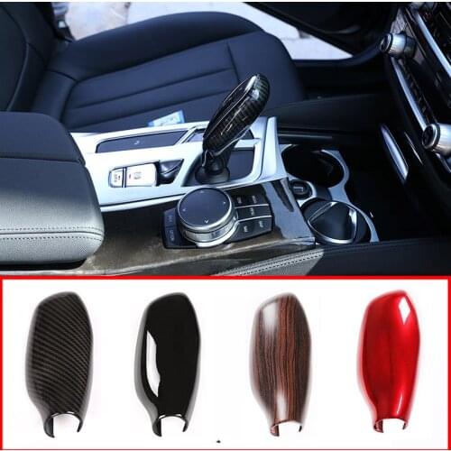 LHD and RHD Car Speed Gear Shift Knob Head Cover Trim For BMW 5 6 7 Series GT X3X4 G32 G30 G11 G12 G01 G02 16-19 Car Accessories