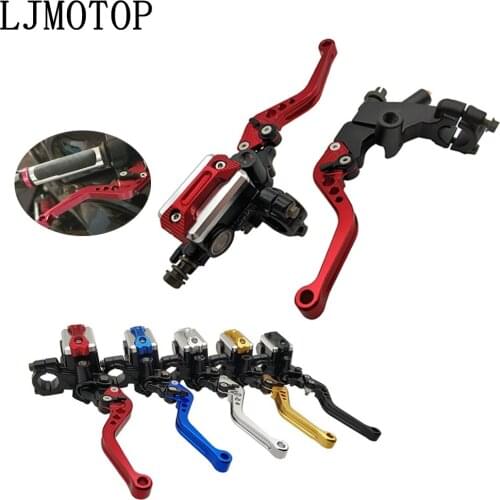 Clutch Pump Lever Motorcycle Hydraulic Master Cylinder Accessories 7/8" CNC For Kawasaki KX250F KX450F KX100 KLX125 KLX250