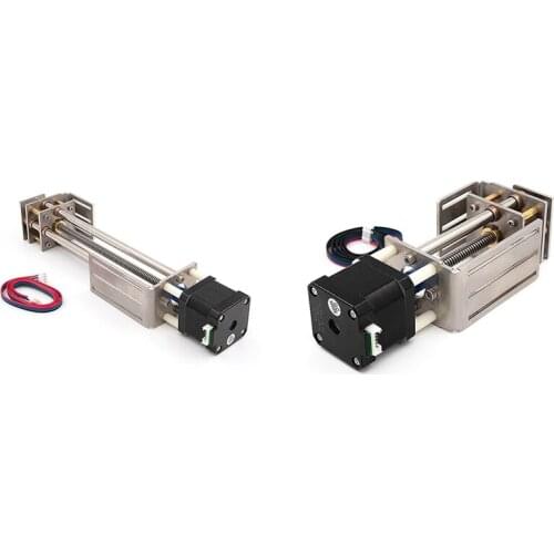 CNC Z Axis Slide Table DIY Milling Linear Motion Linear Actuator 3 Axis Engraving Machine With Stepper Motor