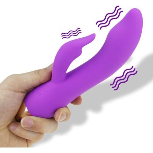 Rabbit Vibrator 10 Powerful Modes G Spot Clitoris Stimulation Waterproof Dildo Bunny Vibrator Personal Erotic Sex Toy for Women
