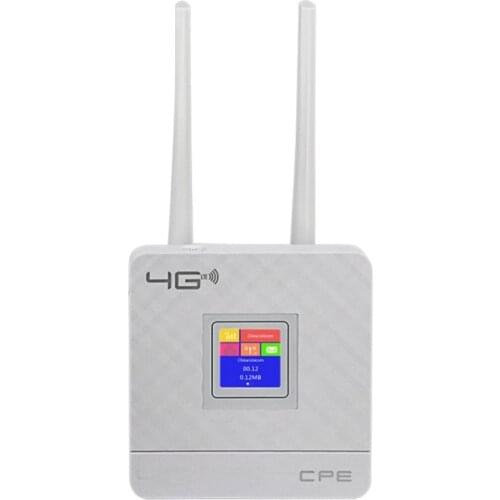 CPF903 3G 4G Portable Hotspot Lte Wifi Router Wan/Lan Port Dual External Antennas Unlocked Wireless Cpe Router+ Sim Card Slot