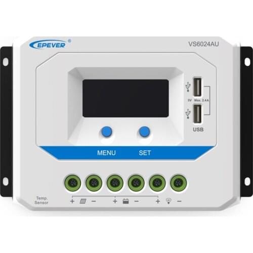 60A12V24V LCD 60A VS6024AU liquid crystal solar system battery charge and discharge controller