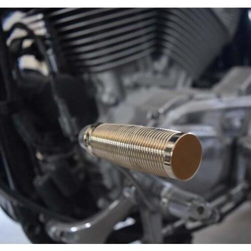 Free Shipping Motorcycle Brass Beehive Style Shift Lever Pedal