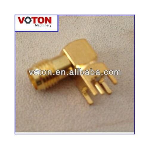 Free shipping RF SMA Female Right Angle PCB connector