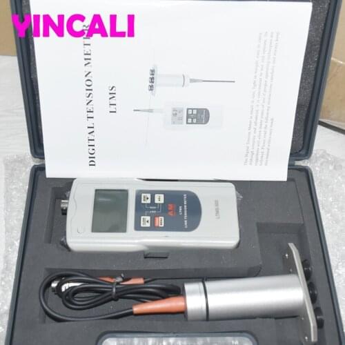 Digital Tension Meter LTMS-500 Portable Tension Tester Gauge Measures Tensions of Yarns, Fibers, Wires,Optical Fibers ETC
