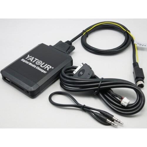 Yatour YT-M07 for iPod iPhone USB SD AUX Digital Media Changer For Volvo SC-XXX radios Mini Din YTM07 Audio Car MP3 player