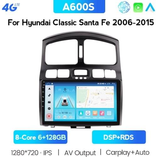 For Hyundai Santa Fe SM 2000 - 2012 For JAC S1 (Rein) 1 2007 - 2013 Car Radio Multimedia Video Player Navigation GPS Android No