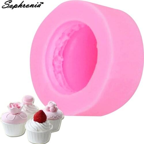 Sophronia Hamburger Silicone Molds Fondant Cake Mold Chocolate Soap Mould Kitchen Baking Decorating Cake Tools M513