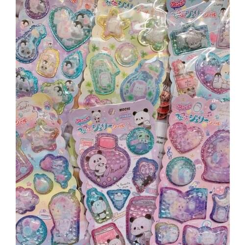 Kawaii Small Penguin 3D Sponge Diary Sticker Scrapbook Decoration Stickers PVC Stationery DIY Stickers School Office Supply