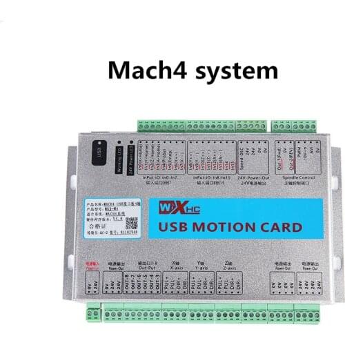 MACH4 motion control card USB interface board standard card 3-axis CNC machine tool general spindle control