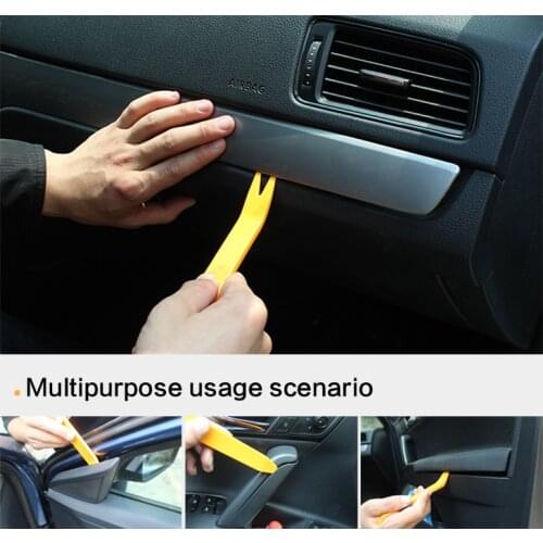 Trim Dash Audio Removal Installer Auto Fastener 12pcs DIY Car Radio Door Clip Panel Cockpit Pry Repair Tool CN