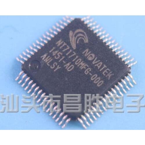 Xinyuan1pcs NT71710MFG-100 NT71710MFG NT71710 QFP64 LCD CHIP