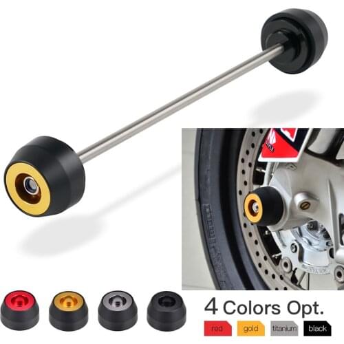 Front Axle Sliders Aluminum Delrin For Aprilia RSV4 APRC RF RR Tuono V4 Shiver Dorsoduro 900 Shiver SL Dorsoduro 750 2019 2020