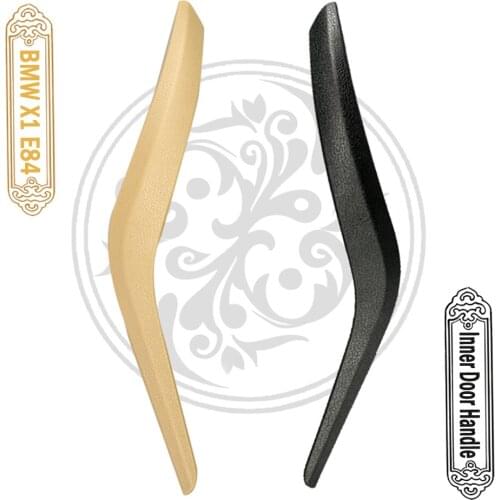 Front/Rear Left/Right Car Interior Inner Door Card Handles Pull Carrier Covers Plastic For BMW X1 E84 2010-2016 Plating Color