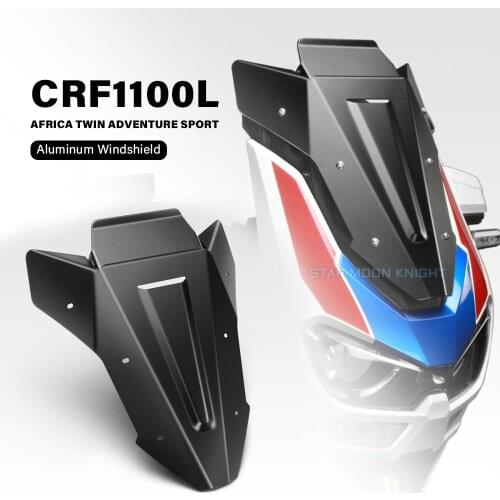Fit For Honda CRF1100L CRF 1100 L Africa Twin Adventure Sports Motorcycle Windscreen Windshield Wind Shield Screen Protector