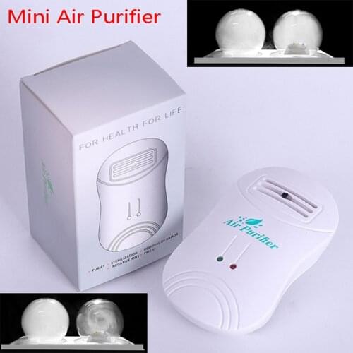 Mini Air Purifier Freshener Cleaner Filter Portable for Home