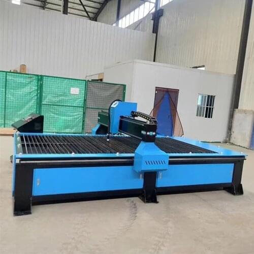 Easy operation cnc plasma 2040 2050 2060 with Huayuan power source 63A 100A 120A 160A 200A Square Round pile cutting machine