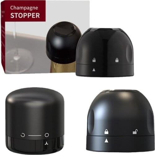 Silicone Red Wine Stopper Leak-proof Sealing Wine Bottle Cap Vacuum Retain Freshness Champagne Stopper Home Bar Accessories