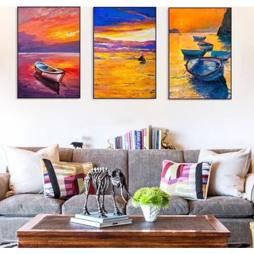 Nordic Canvas Painting Modern Oil Painting Wall Art Poster Picture Home Decor Children Bedroom Living Room Home Decor Poster