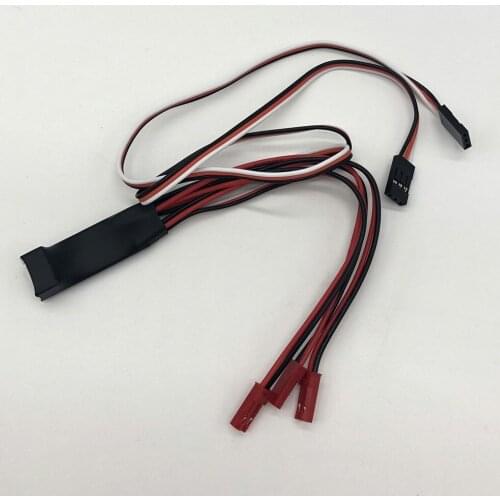 LED light controller for RC airplane aircraft toy hobby