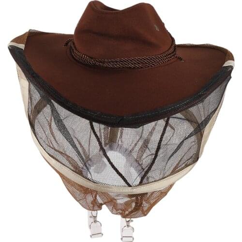 Beekeeping Hat Export-Oriented Beekeeping Tool Model Cowboy Bee Preventing Cap Bee Hat Classic Shape Bee Breeding
