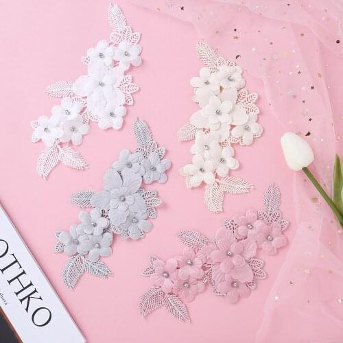 1Pcs Fashion Floral Hair Clip For Baby Girl Nylon Flower Hairpins 15 Beautiful Color Nice Gift For Children Headwear Accessories