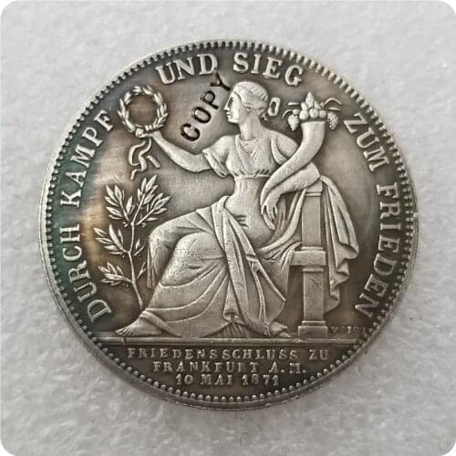 1871 German states coin COPY commemorative coins-replica coins medal coins collectibles