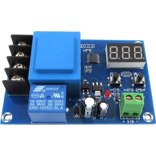 50PCS/LOT XH-M602 digital control battery lithium battery charging control module battery charging control(6.5)