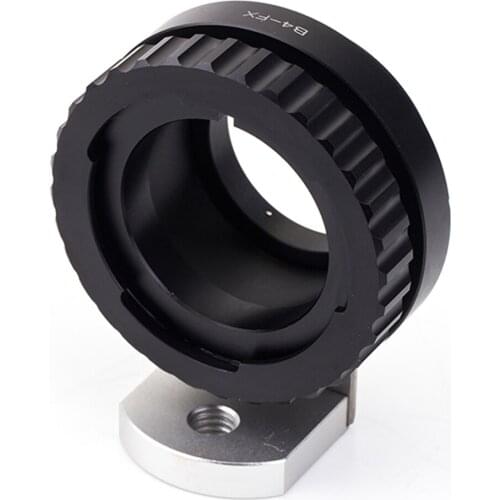 Pixco Tripod Lens Adapter Suit For B4 2/3" Canon Fujinon ENG Lens to Fujifilm X Camera/Pentax Q Camera