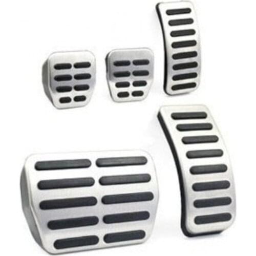 Stainless Steel Car Pedals for Audi TT Pedale VW SEAT SKODA Golf 3 4 Polo 9N3 Octavia Ibiza Fabia A1 A2 A3 GTI