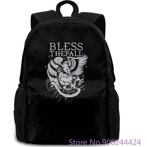 BLESS THE FALL EAGLE Album Cover Mens Rock Band Musci Fitness women men backpack laptop travel school adult student
