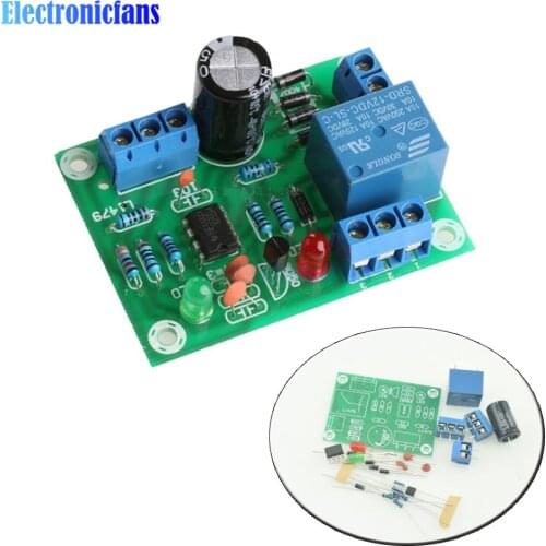 DC 12V Low Pressure Water Liquid Level Controller Sensor Module Automatically Pumping Drainage Protection Control Circuit Board