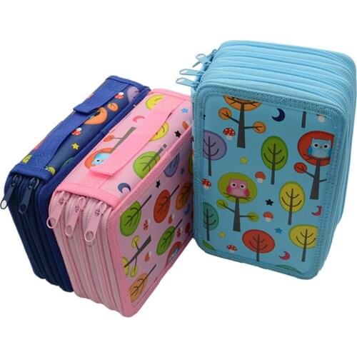 Pencil case estojo escola material school supplies trousse scolaire stylo astuccio 4/3/2 Layers cute cat Pencilcase penbag pouch