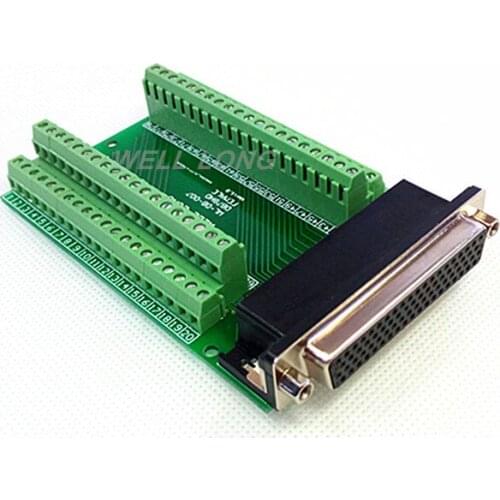 DB78 Female Breakout Board, DSUB Header Breakout Board, Terminal Block DSUB Module