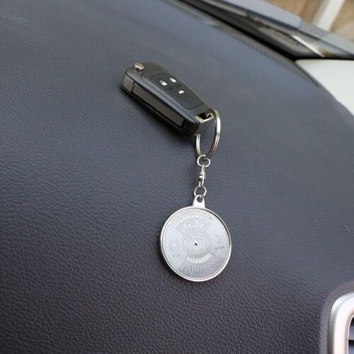 Color My Life Calendar Key Chain Metal Keychain Keyring Key Rings Case for Benz W211 W221 W220 W163 W164 W203 C E SLK GLK CLS GL