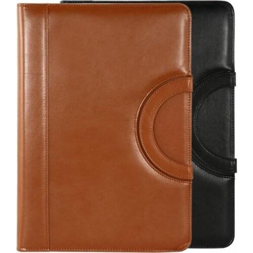 Multifunctional Waterproof PU Leather A4 Business File Folder Document Organizer Handbag Briefcase Paper Plate Folder Bag