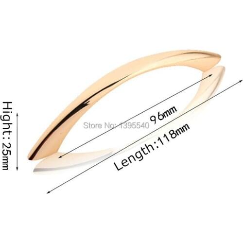 New 96mm Golden Palace Cabinet Drawer Handle Sample Cupboard HandlesKitchen KnobsFurniture Closet PullsBars Knobs
