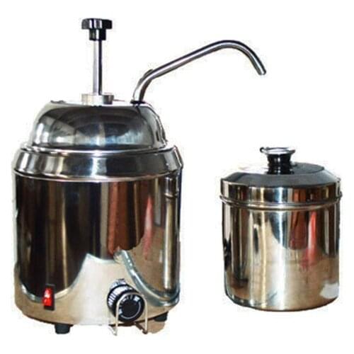 110V Or 220V Hot Cheese Chocolate Dispense Warmer, water heating machine, pump, Western food, cafeteria, food machinery